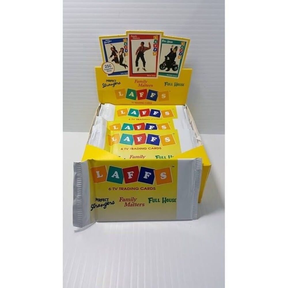 LAFFS Trading Card Pack TV Shows Full House, Family Matters, Perfect Strangers